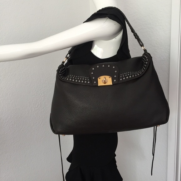 sergio rossi studded flap bag - Picture 6 of 13